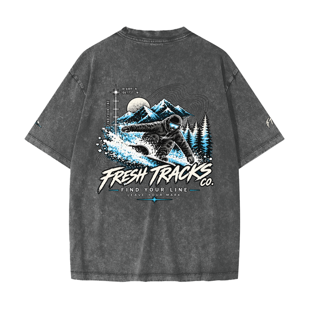 Heavyweight Snow Washed T-Shirt