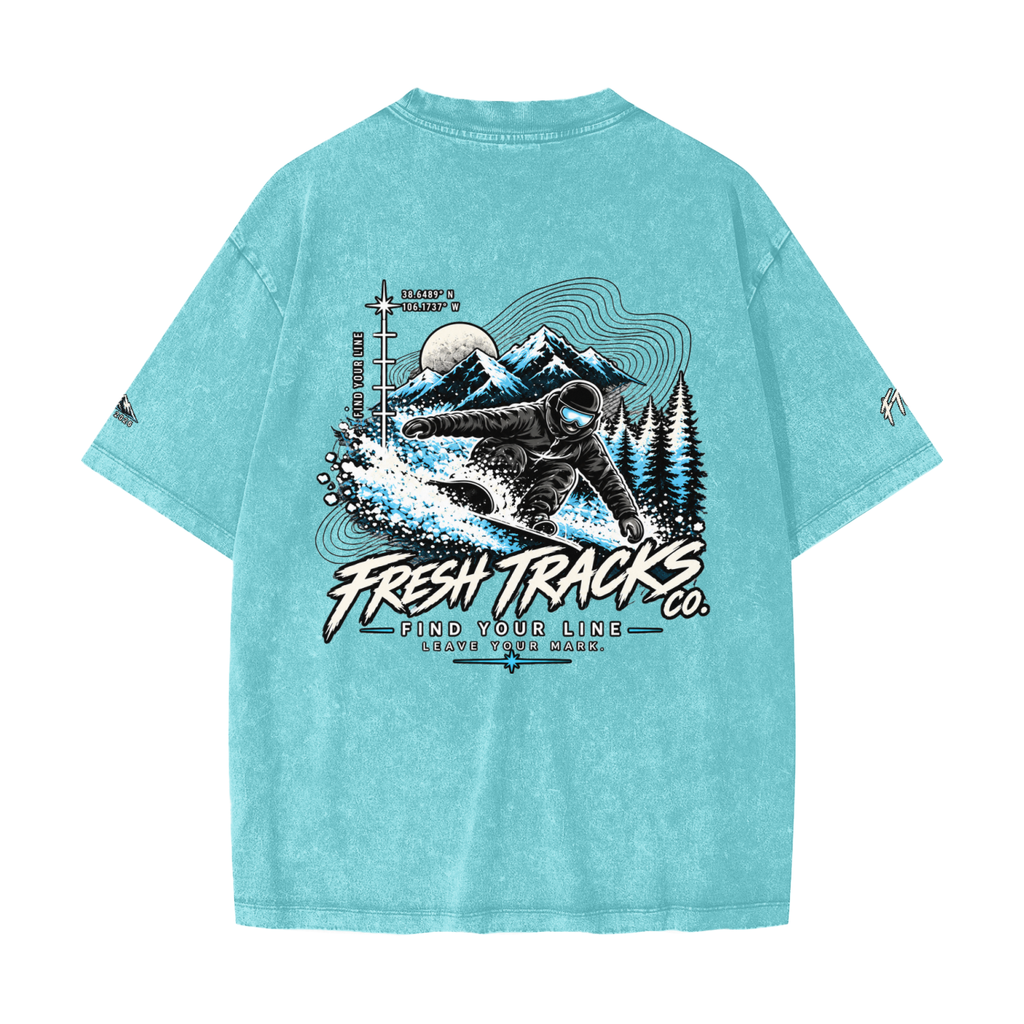 Heavyweight Snow Washed T-Shirt