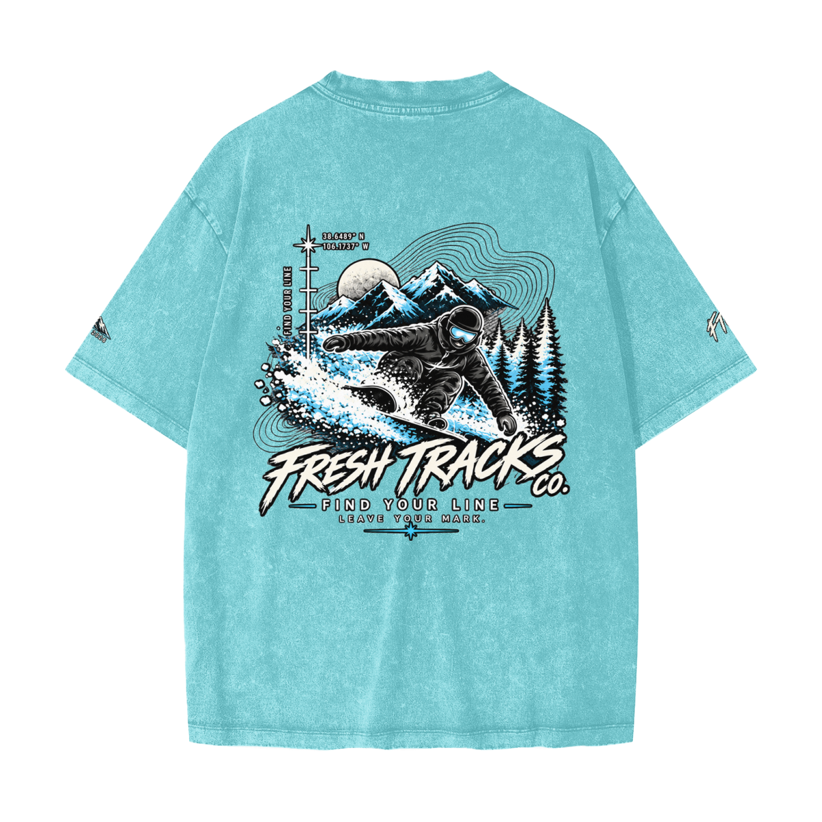 Heavyweight Snow Washed T-Shirt