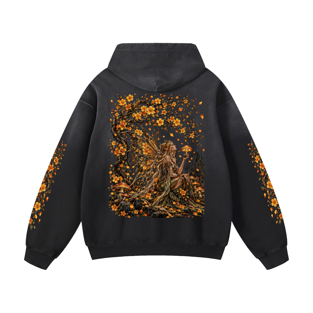 Fallen Knight | Cherry Blossom Oversized Hoodie