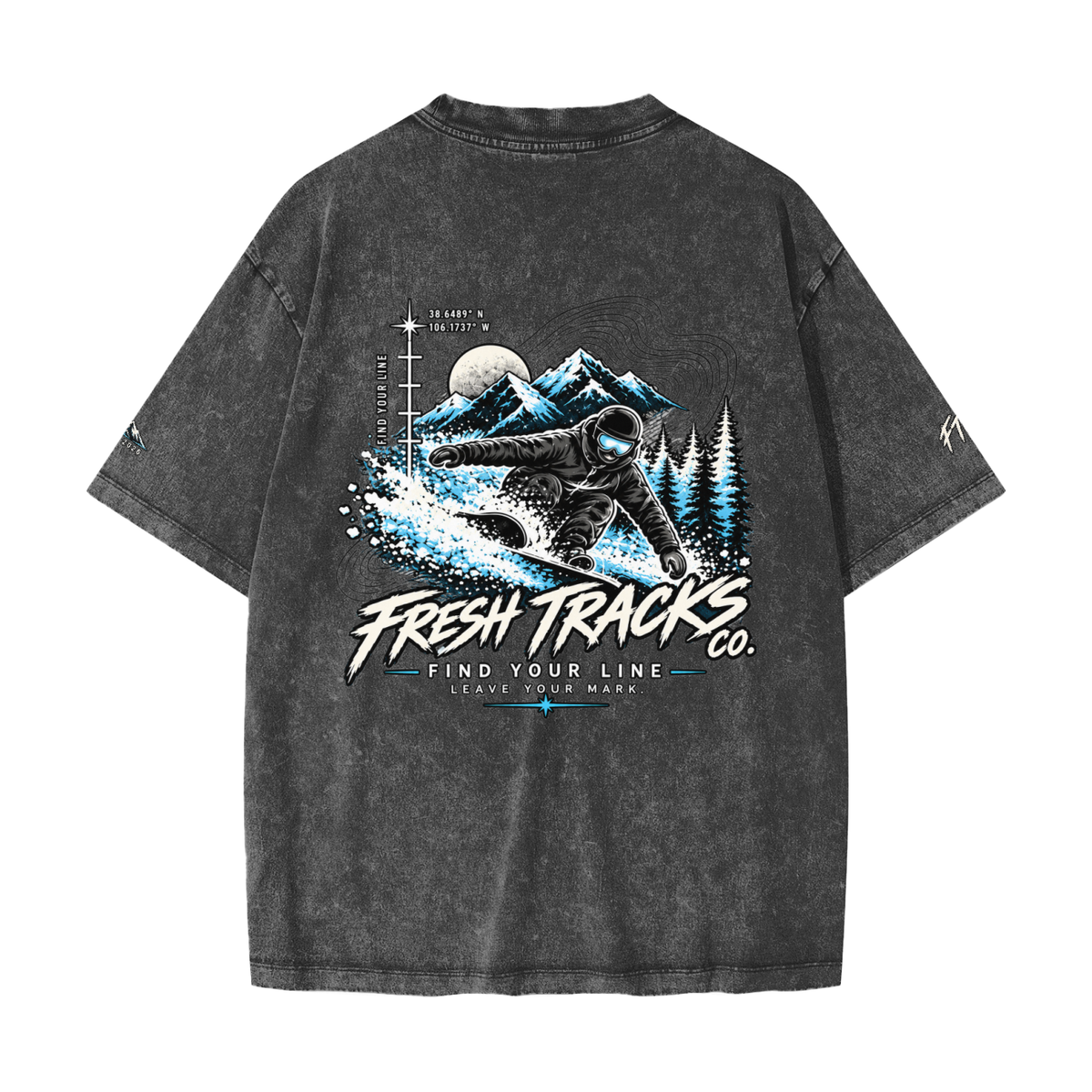 Heavyweight Snow Washed T-Shirt
