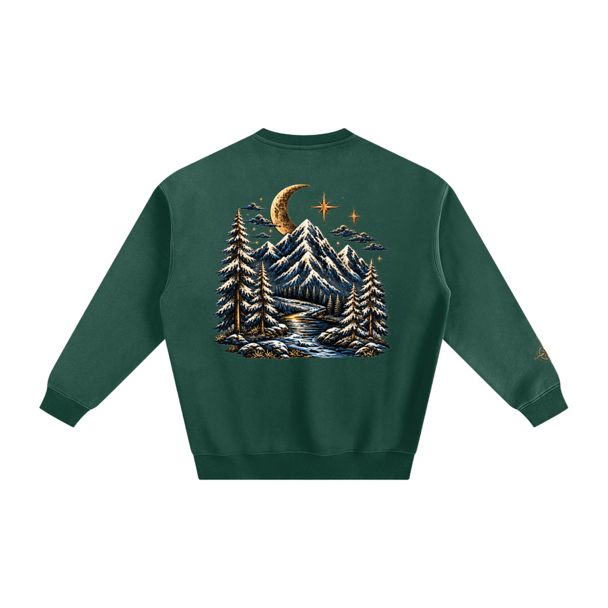 Midnight Summit | Fleece Crewneck Sweatshirt