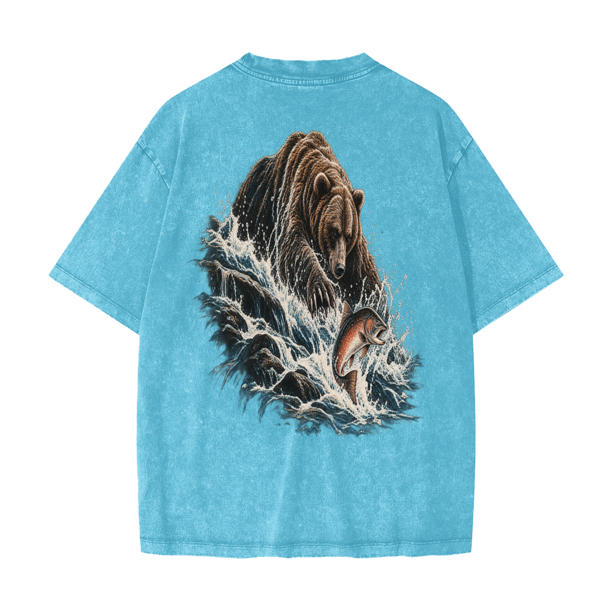 Grizzly Run | Heavyweight Washed Tee