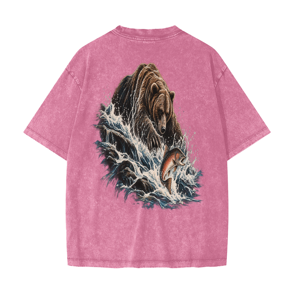 Grizzly Run | Heavyweight Washed Tee