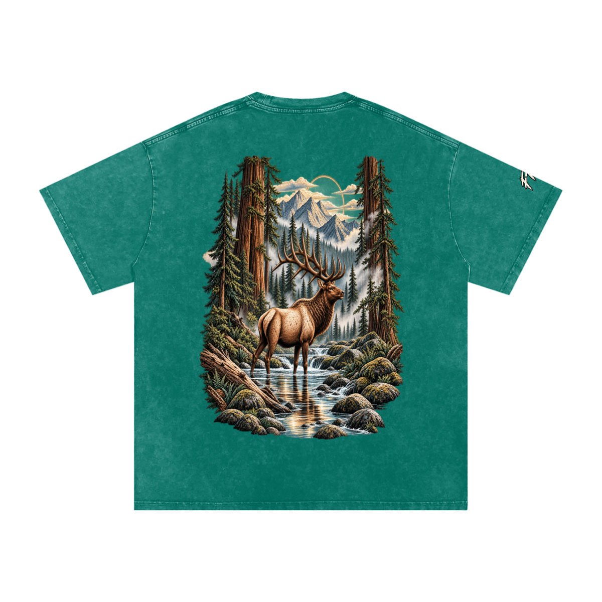 Wildwood Majesty | Oversized Washed Tee