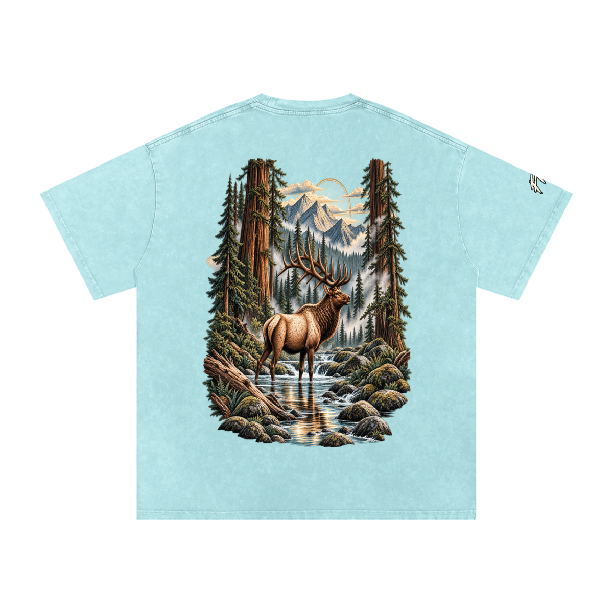 Wildwood Majesty | Oversized Washed Tee