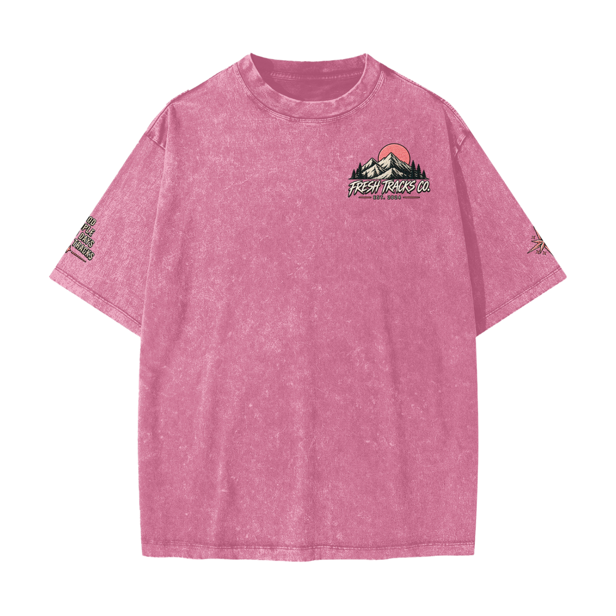 Cold Days, Great Lines | Heavyweight Washed Tee