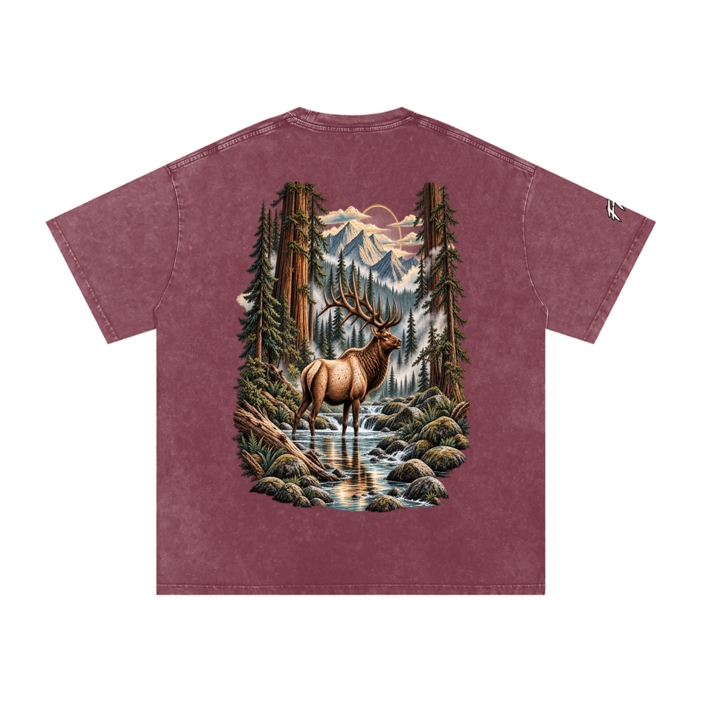 Wildwood Majesty | Oversized Washed Tee