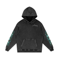 Snow Washed Loose Cotton Hoodie