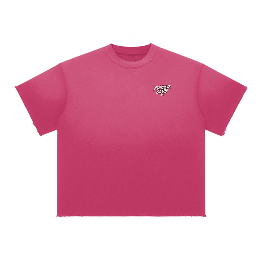 Powder Club | Sun Fade Raw Edge Tee