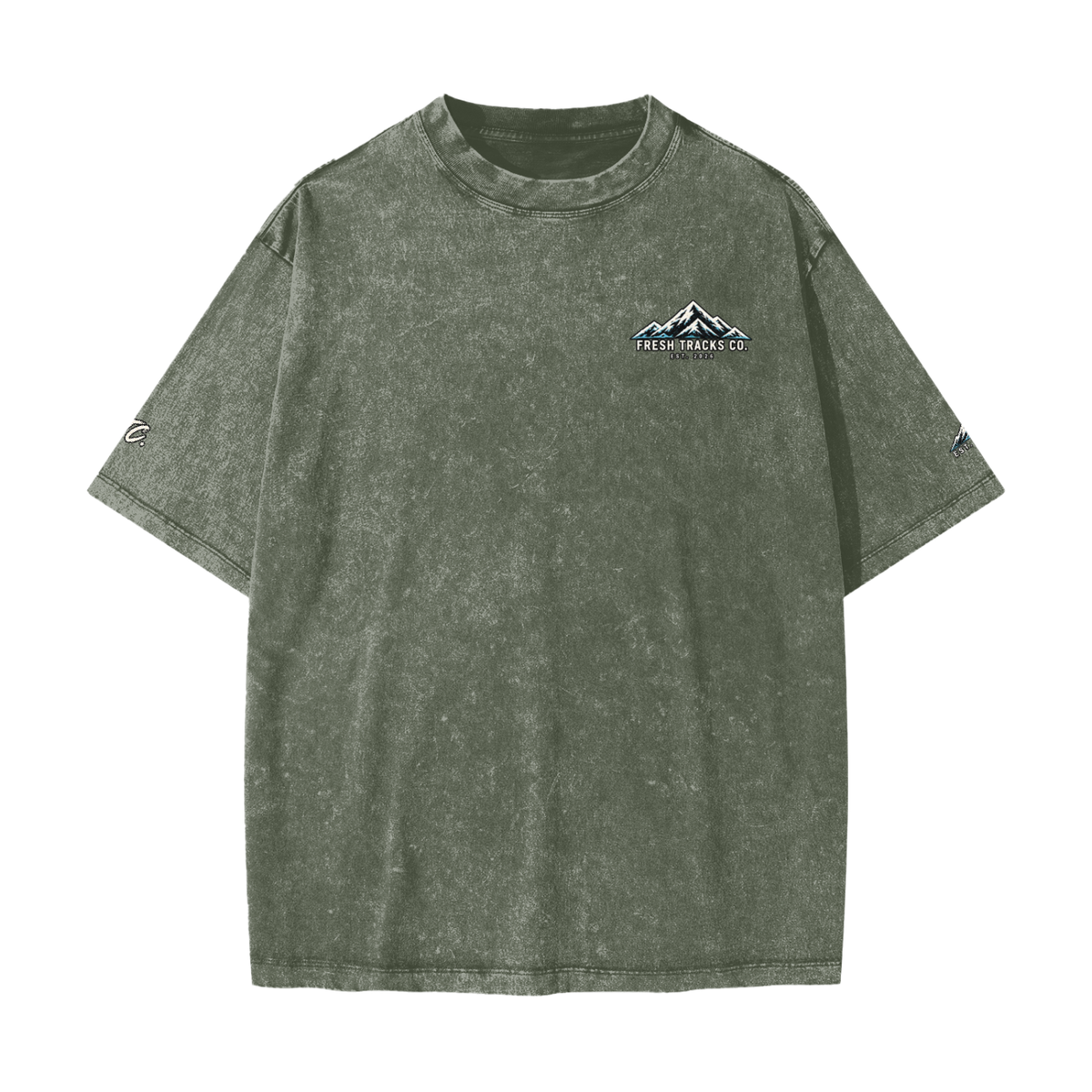 Heavyweight Snow Washed T-Shirt