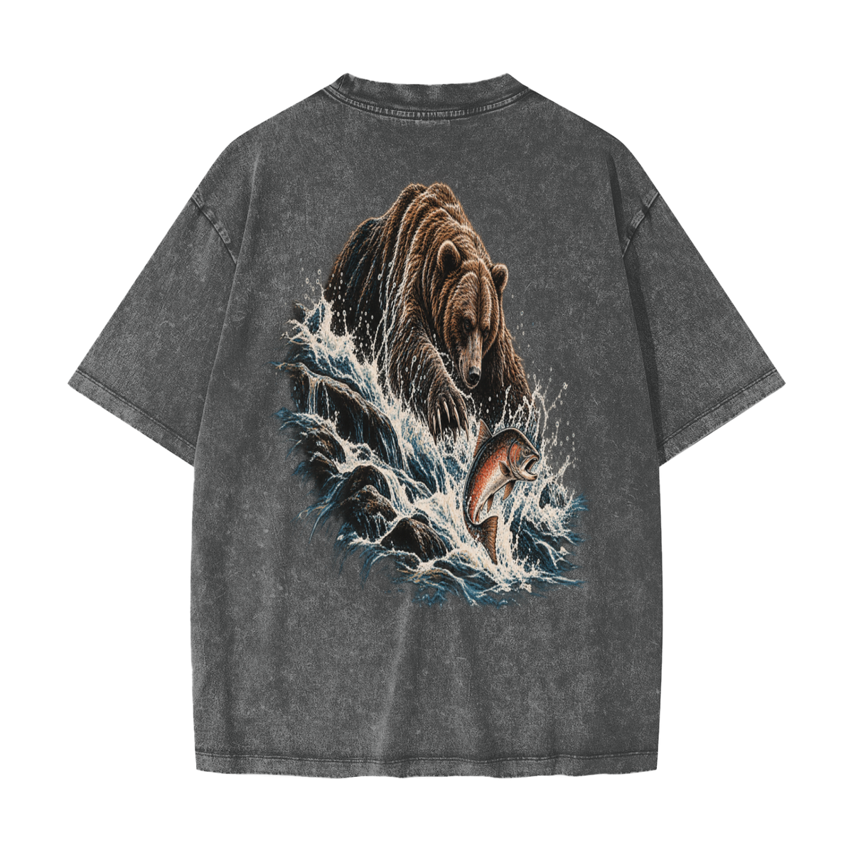 Grizzly Run | Heavyweight Washed Tee