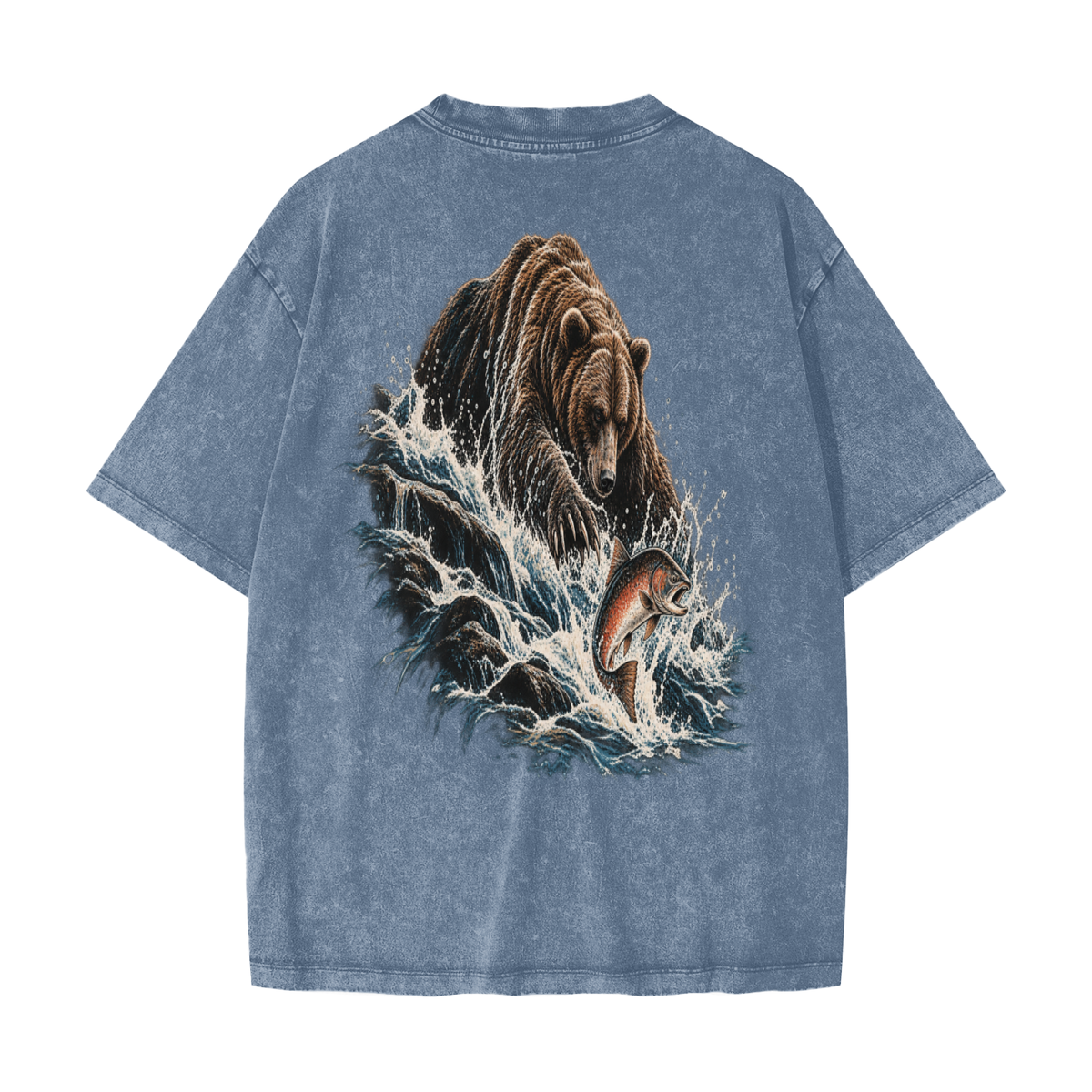 Grizzly Run | Heavyweight Washed Tee