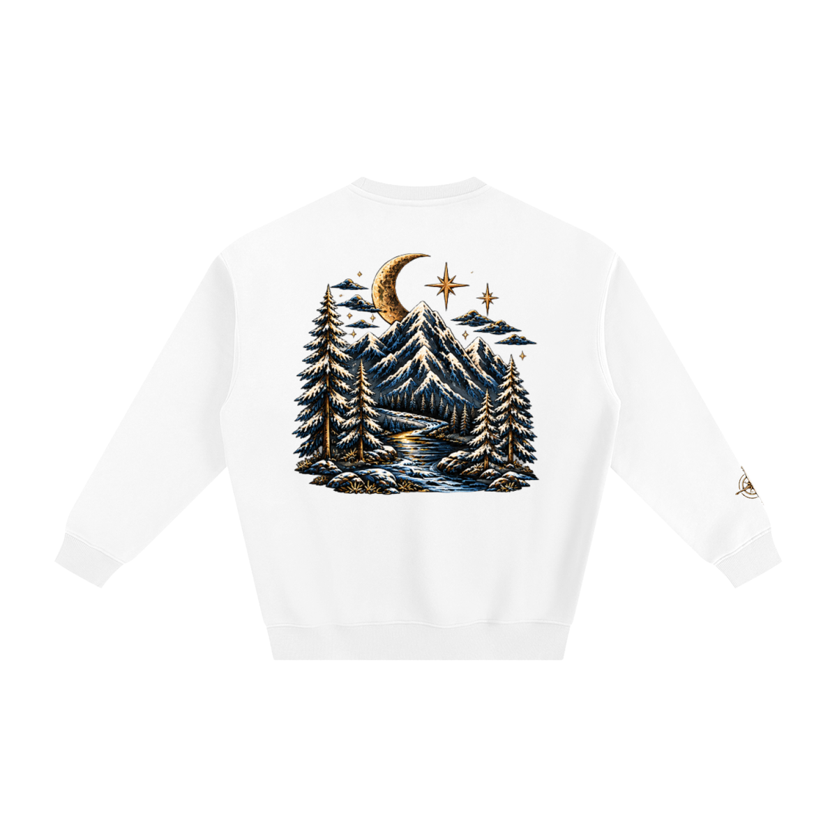 Midnight Summit | Fleece Crewneck Sweatshirt
