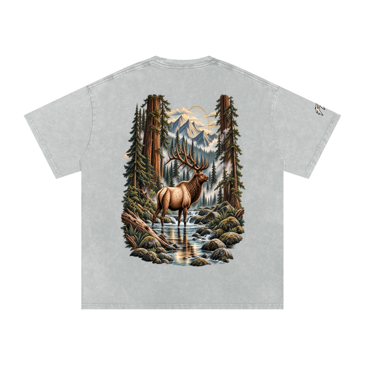 Wildwood Majesty | Oversized Washed Tee