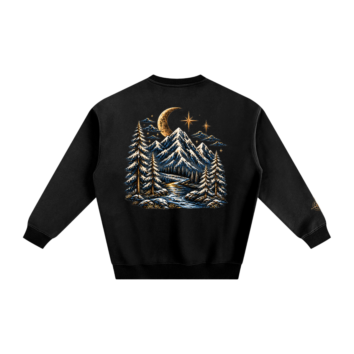 Midnight Summit | Fleece Crewneck Sweatshirt