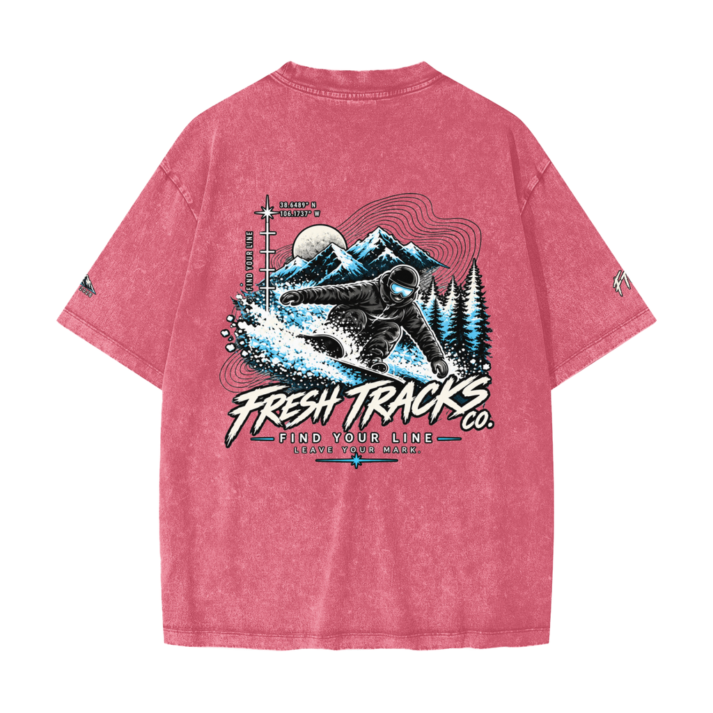 Heavyweight Snow Washed T-Shirt