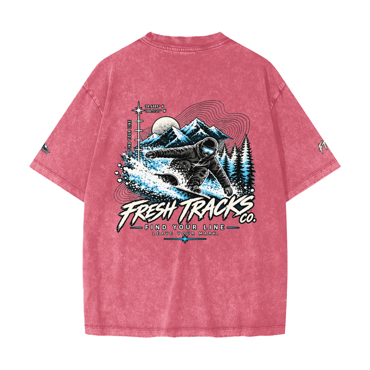 Heavyweight Snow Washed T-Shirt