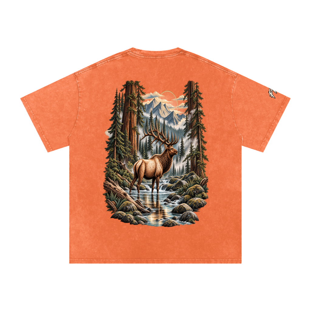 Wildwood Majesty | Oversized Washed Tee