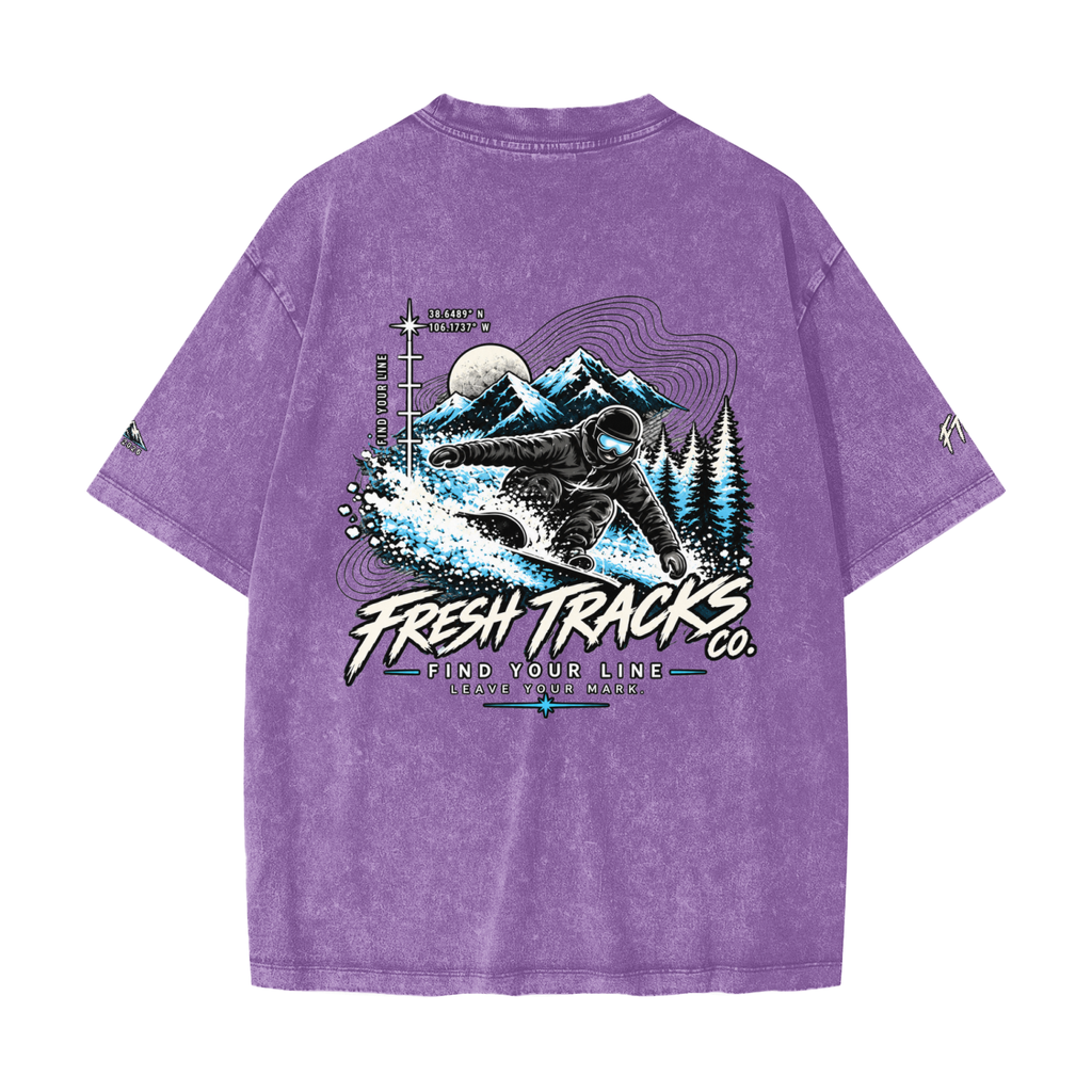 Heavyweight Snow Washed T-Shirt