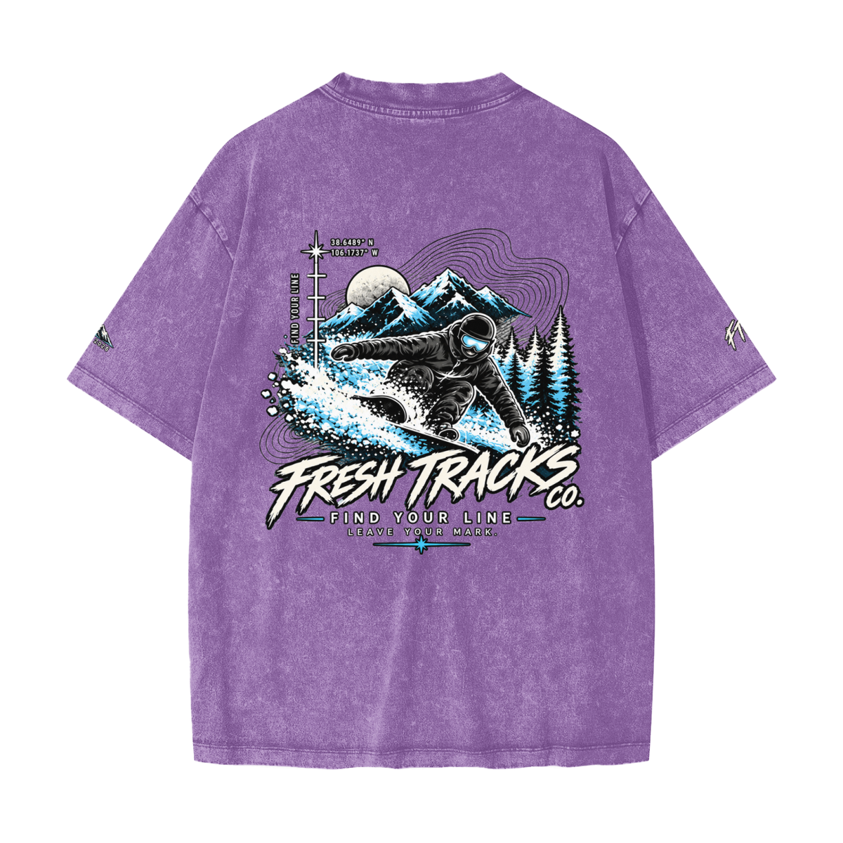 Heavyweight Snow Washed T-Shirt
