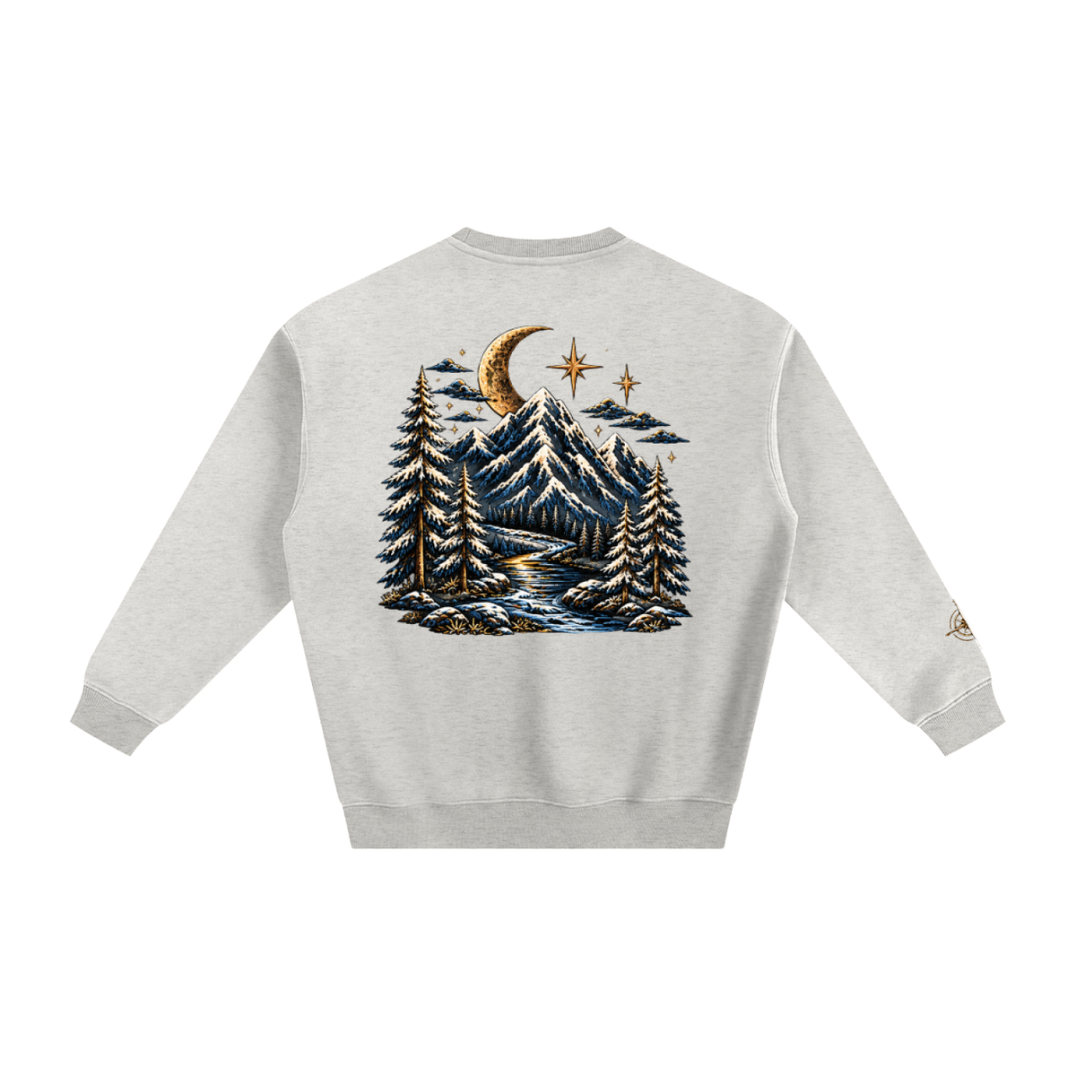 Midnight Summit | Fleece Crewneck Sweatshirt