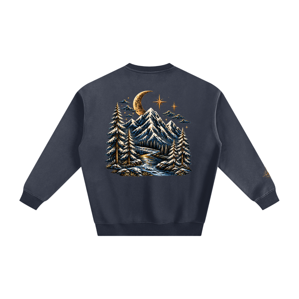 Midnight Summit | Fleece Crewneck Sweatshirt