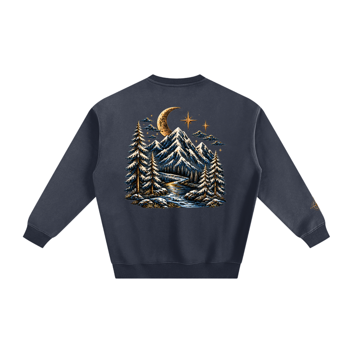 Midnight Summit | Fleece Crewneck Sweatshirt