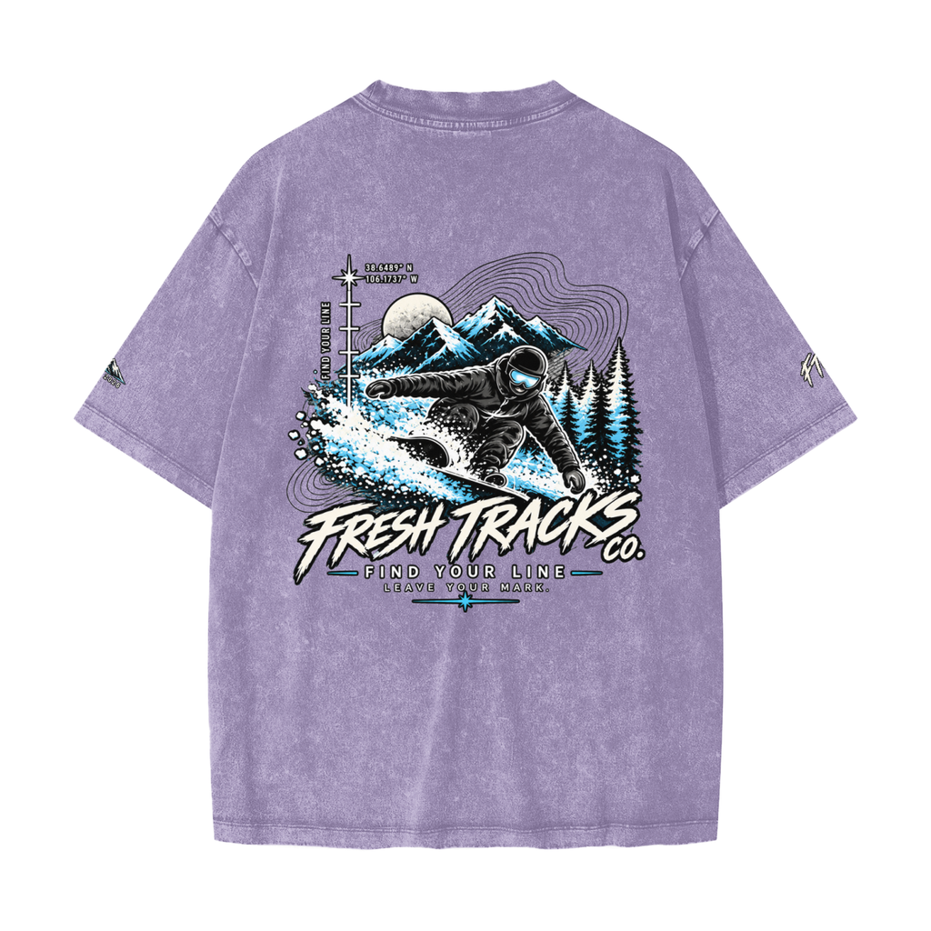 Heavyweight Snow Washed T-Shirt