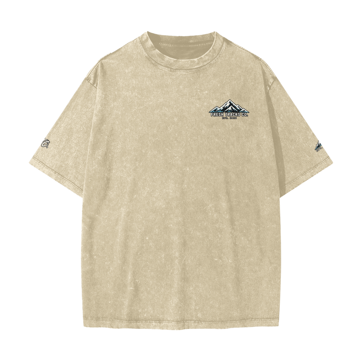 Heavyweight Snow Washed T-Shirt